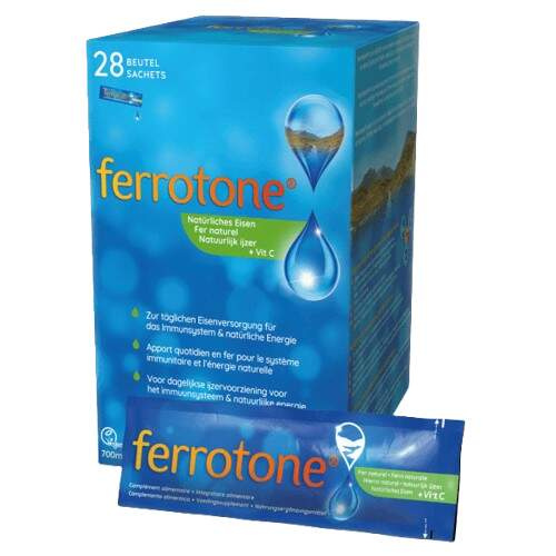 FERROTONE® S jablkem a vitamínem C 28 sáčků