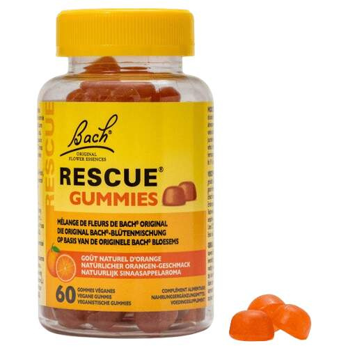 Bach RESCUE Remedy Gummies pomeranč, 60ks