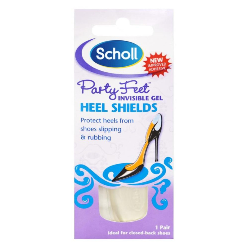 Scholl Party Feet Heel Shields gelové polštářky na paty 2 ks