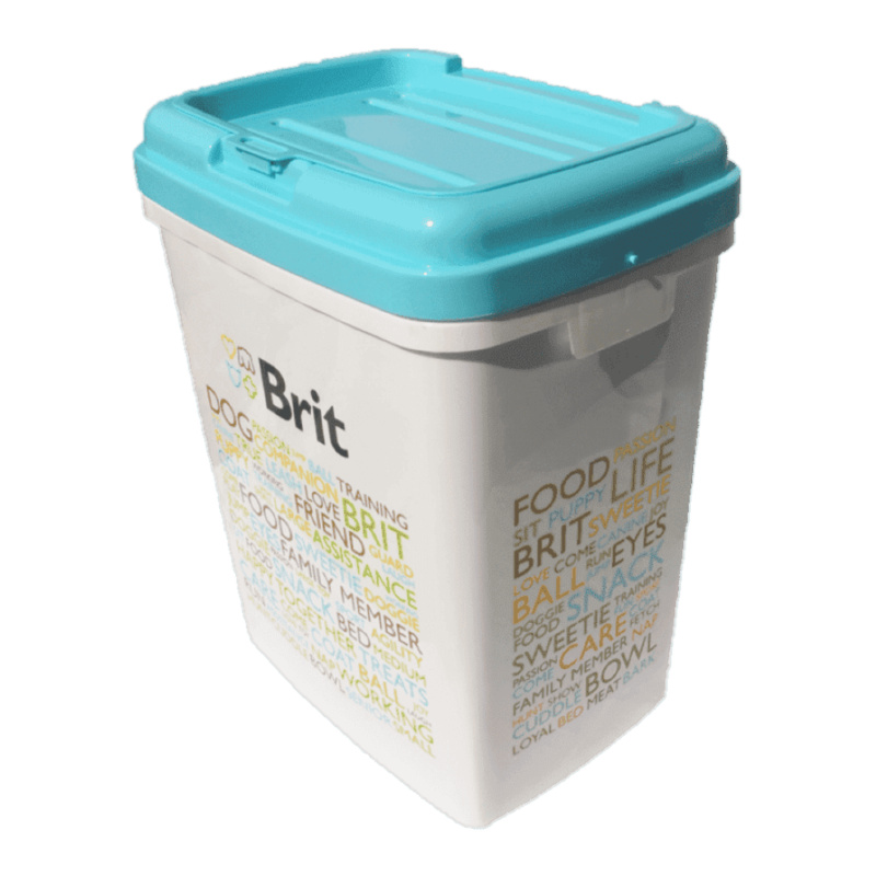 Brit barel na krmivo Modrý.