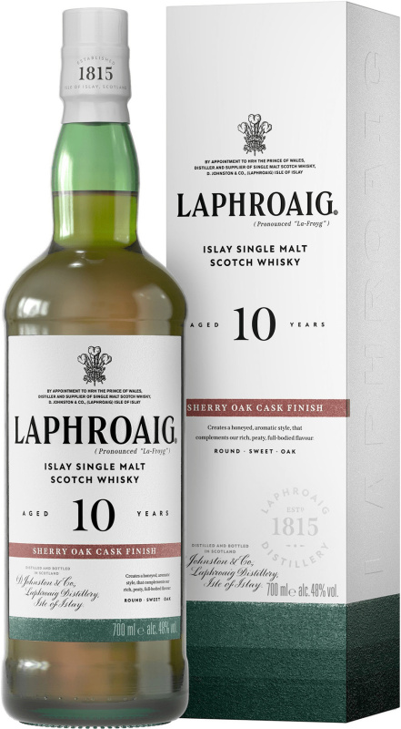 Laphroaig 10 letá Sherry Oak 48% 0,7l
