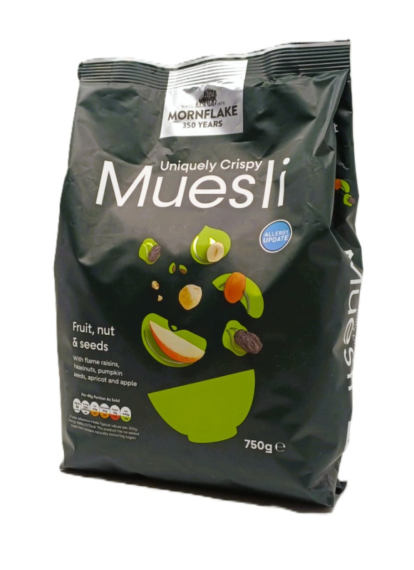 Mornflake Crispy Muesli Fruit, Nut & Seed 750 g