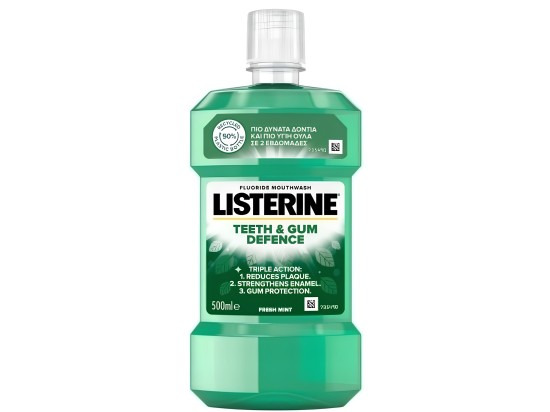 Listerine Teeth & Gum Defence ústní voda 500 ml