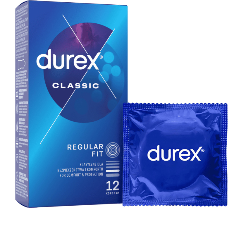 DUREX Classic prezervativ 12 ks