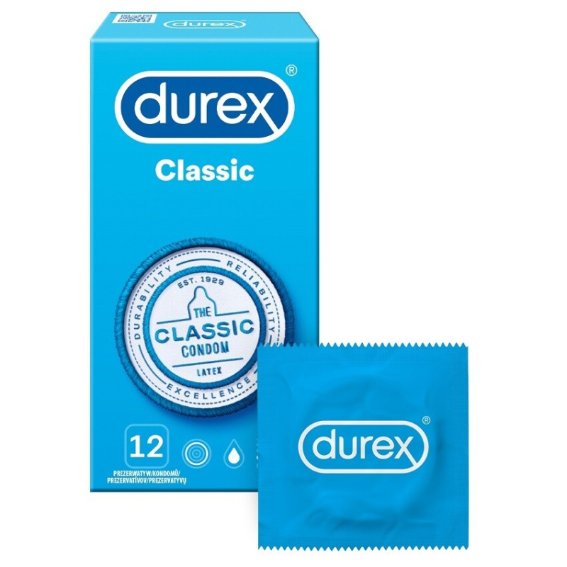 DUREX Classic prezervativ 12 ks