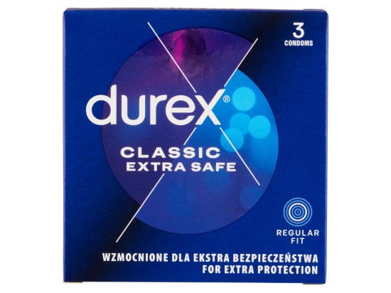 DUREX Extra safe prezervativ 3 kusy