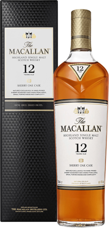 Macallan 12 letá Sherry Oak Cask 40% 0,7l