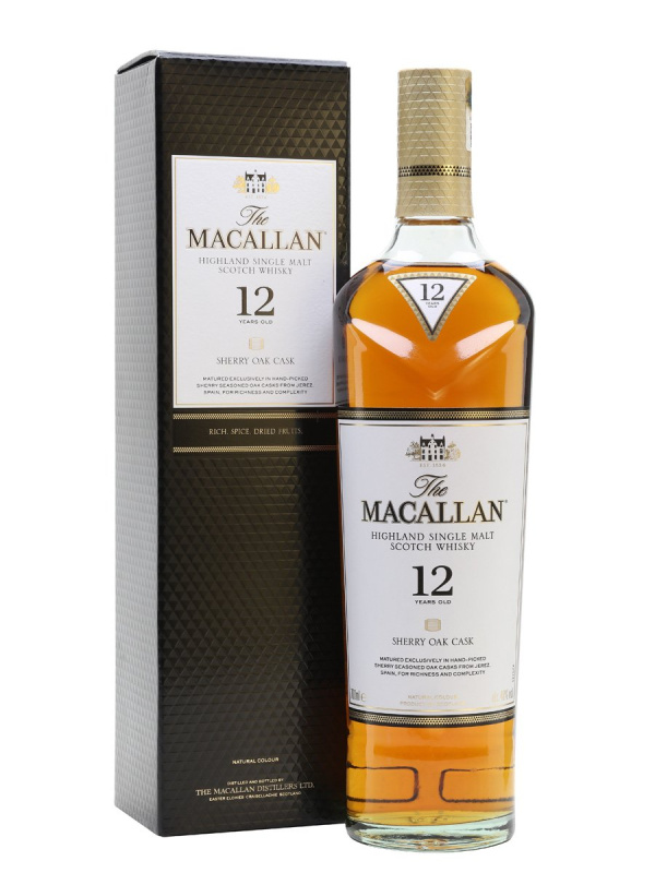 Macallan 12 letá Sherry Oak Cask 40% 0,7l