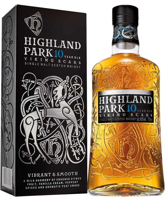 Highland Park 10 letá Viking Scars 40% 0,7l