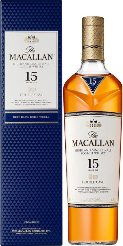 Macallan 15 letá Double Cask 43% 0,7l
