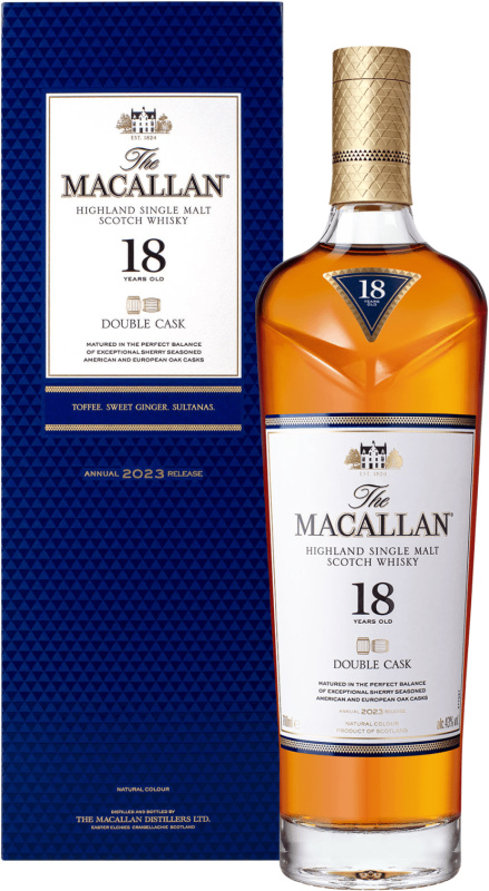 Macallan 18 letá Double Cask 43% 0,7l