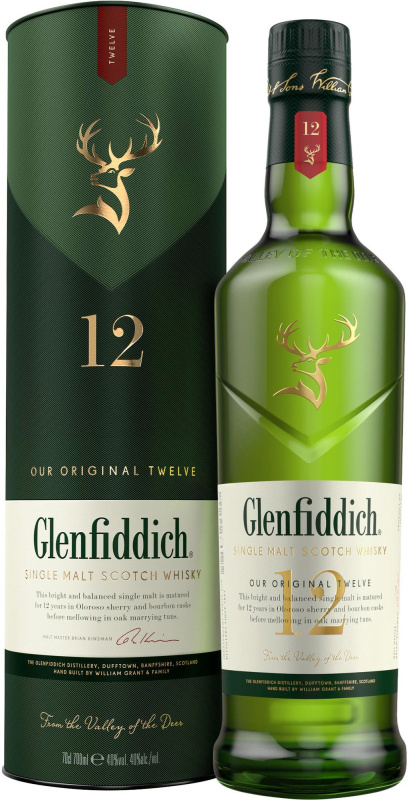 Glenfiddich 12 yo 40 % 0,7 l
