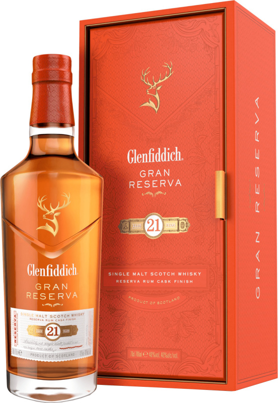 Glenfiddich 21 letá Gran Reserva 40% 0,7l