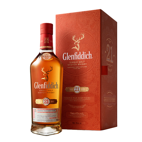 Glenfiddich 21 letá Gran Reserva 40% 0,7l