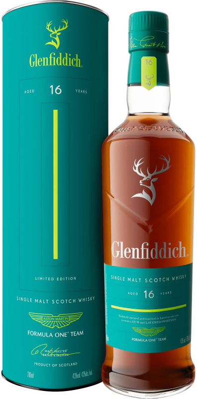 Glenfiddich 16 yo Aston 43 % 0,7 l