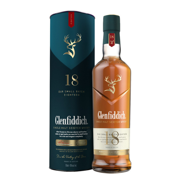 Glenfiddich 18 letá 40% 0,7l