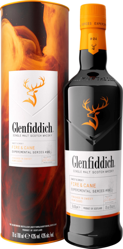 Glenfiddich Fire & Cane Single Malt Scotch Whisky 43% 0,7l