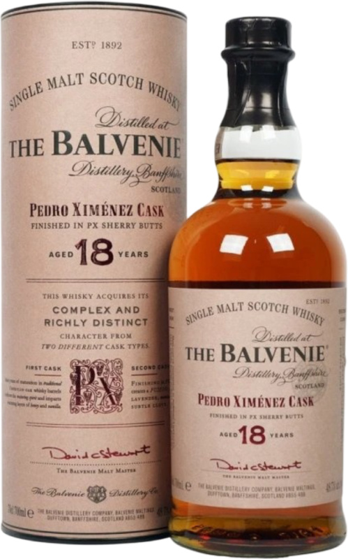 Balvenie 18 yo PX Sherry Cask 48,7% 0,7 l