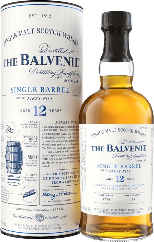 Balvenie 12 letá Single Barrel 47,8% 0,7l