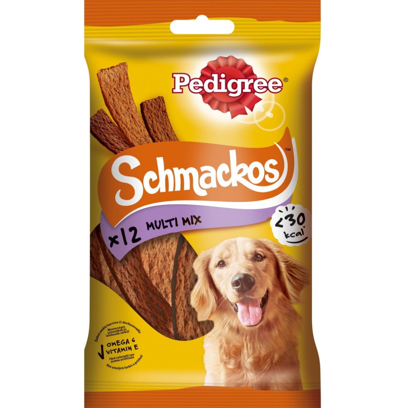 Pedigree Schmackos pamlsky multi mix příchutí pro psy 12 ks