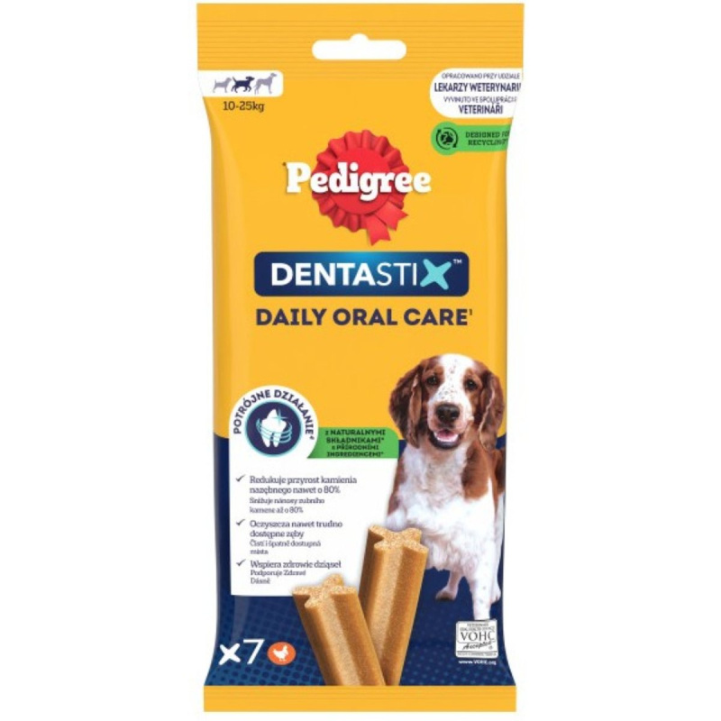 Pedigree Pochoutka Denta Stix Medium 180 g (7 ks)