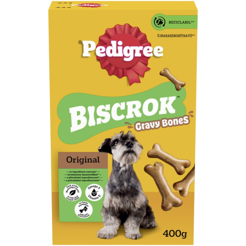 Pedigree Pochoutka Biscrok Gravy bones  400g