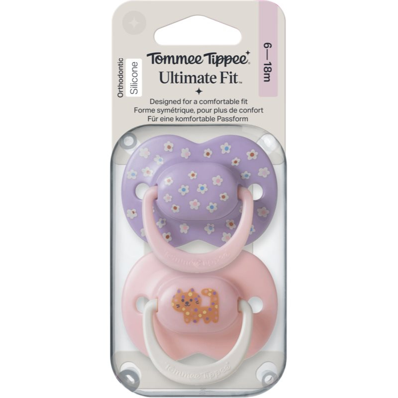 Tommee Tippee Ultimate Fit 6-18m dudlík 2 ks
