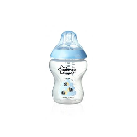 Tommee Tippee Kojenecká láhev C2N modrá 260ml 0m+