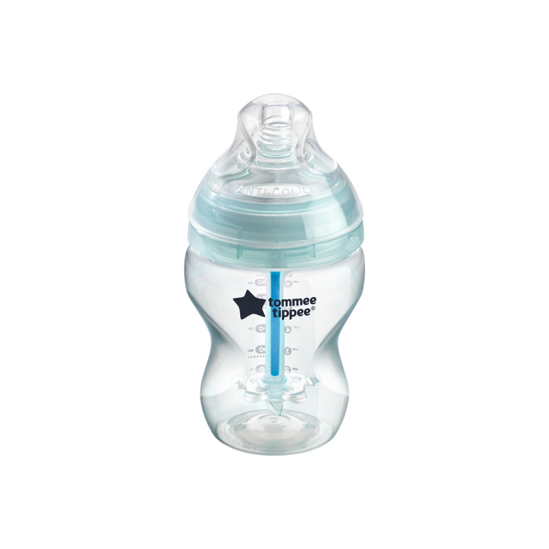 Tommee Tippee Advanced Anti-Colic samosterilizační kojenecká láhev anti-colic Slow Flow 0m+ 260 ml