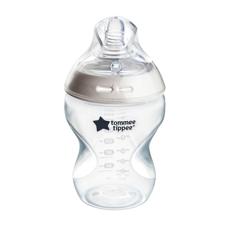 Tommee Tippee Natural Start Anti-Colic samosterilizační kojenecká láhev Slow Flow 0m+ 260 ml