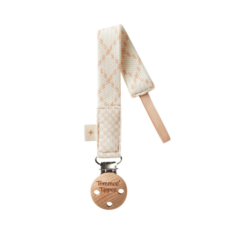 Tommee Tippee Comforter Clip klip na dudlík Beige 1 ks