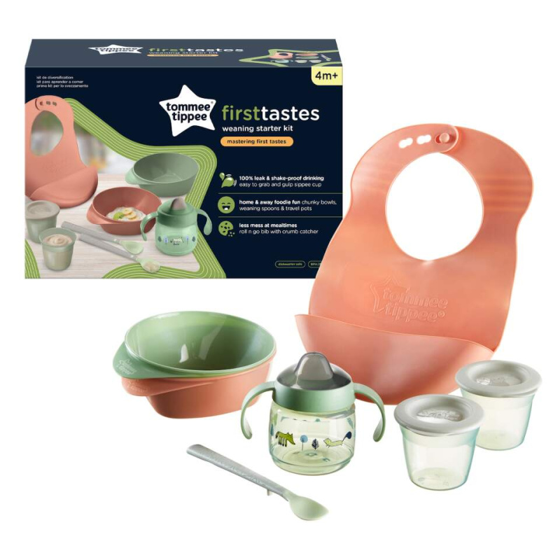 Tommee Tippee First Tastes 4 m+ jídelní sada pro děti