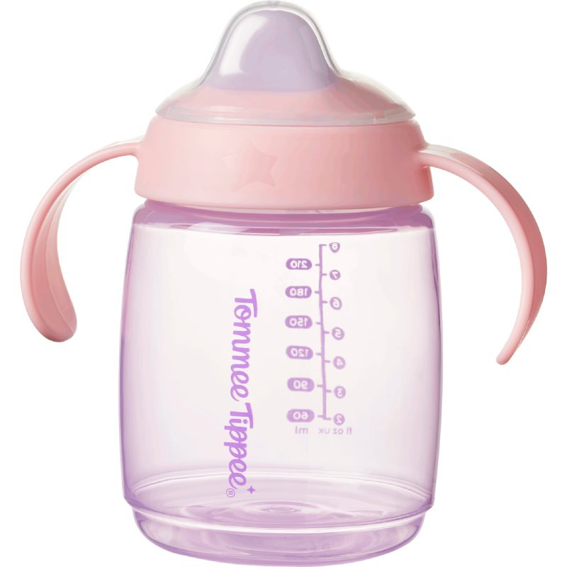 Tommee Tippee Trainer Spout tréninkový hrnek 6m+ Pink 240 ml
