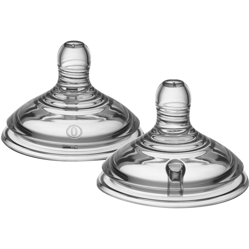 Tommee Tippee Natural Start Anti-Colic Savička na lahev extra pomalý průtok 0m+ 2 ks