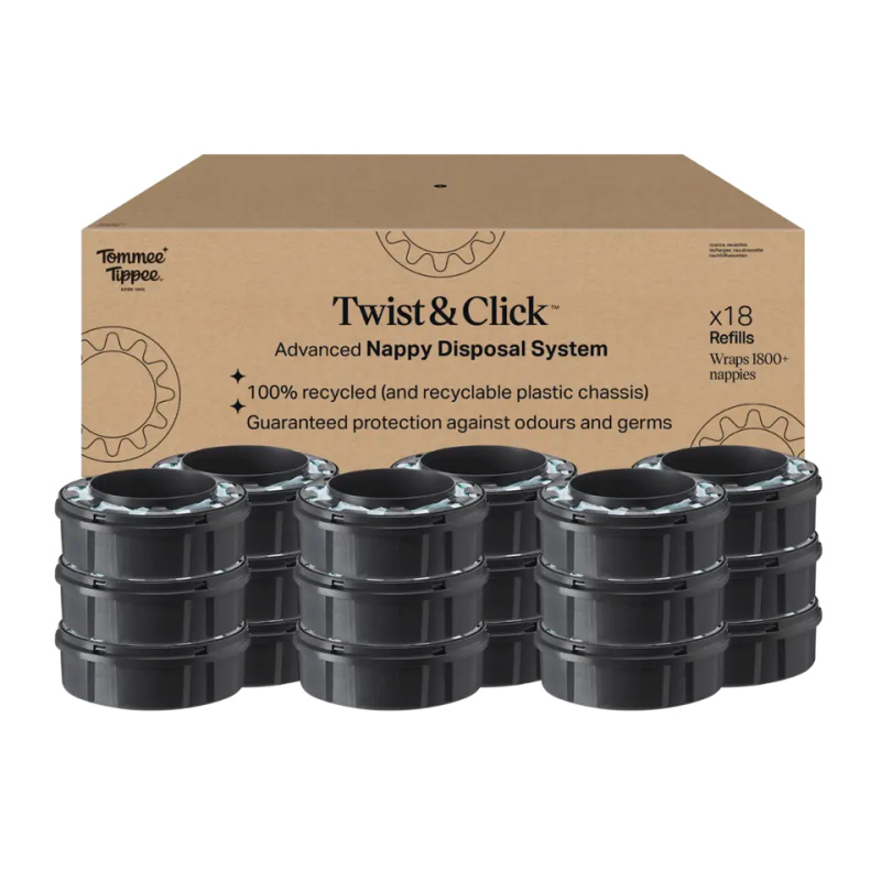 Tommee Tippee nová sada kazet Twist&Click 18 kusů