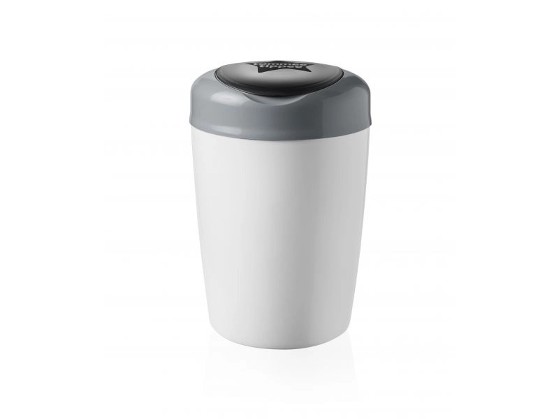 Tommee Tippee Simplee White koš na pleny + náhradní kazeta 1 ks