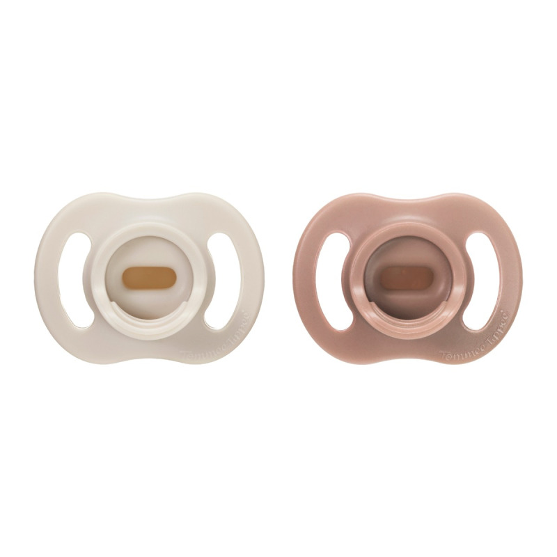 Tommee Tippee Ultra Light Stay Put 6-18 m dudlík Girl 2 ks