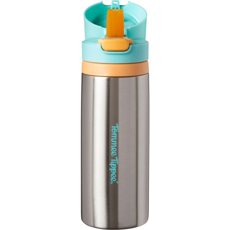 Tommee Tippee On The Go nerezová termoláhev se silikonovým pítkem 24m+ 500 ml