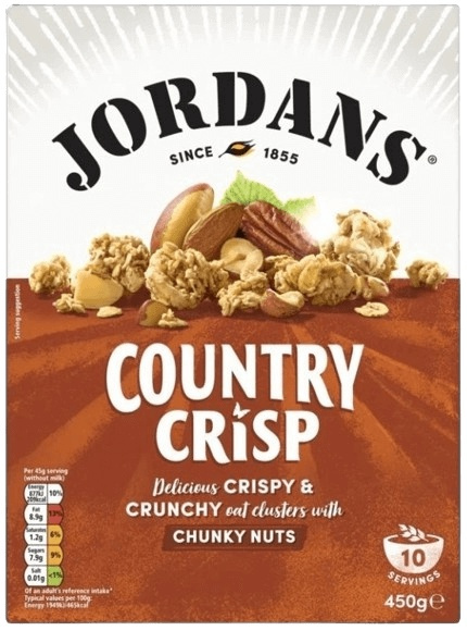 Jordans Musli 450 g - ořechové