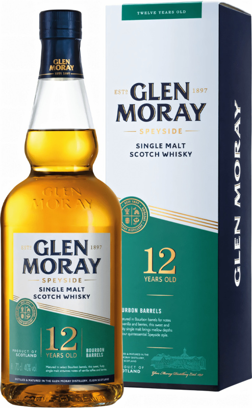 Glen Moray 12 yo 40 % 0,7 l