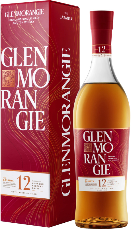 Glenmorangie Lasanta 12 letá 43% 0,7l