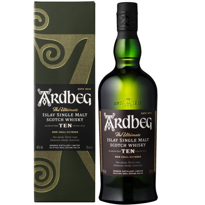 Ardbeg Ten Years Old 46% obj., dárkové balení