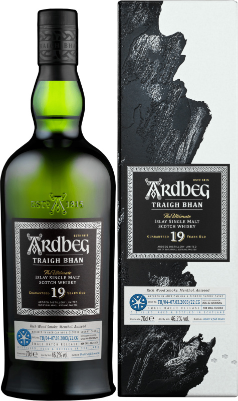 Ardbeg 19 letá Traigh Bhan Batch 4 46,2% 0,7l