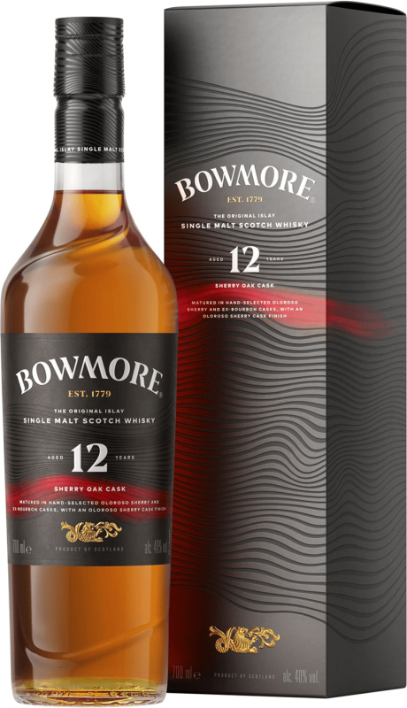 Bowmore 12 letá Sherry Oak Cask 40% 0,7l