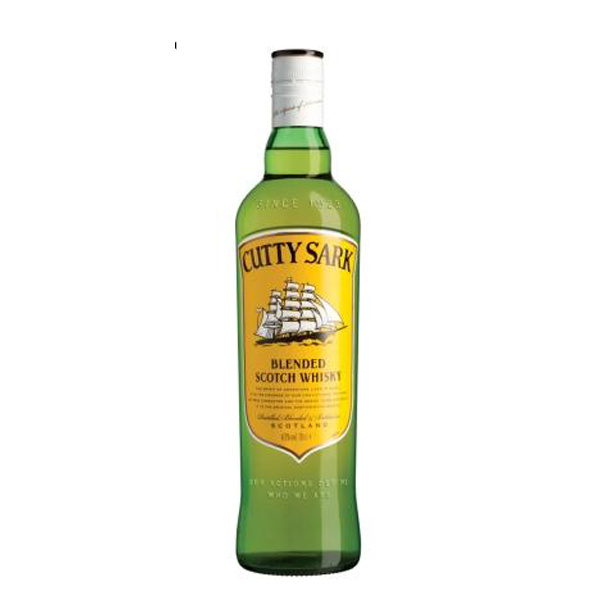 Cutty Sark Blended Scotch 40% 0,7l (holá lahev)