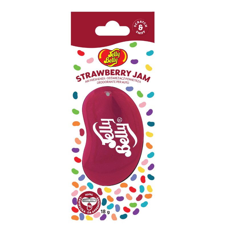 Jelly Belly Hanging Gel Strawberry Jam - Jahodová marmeláda