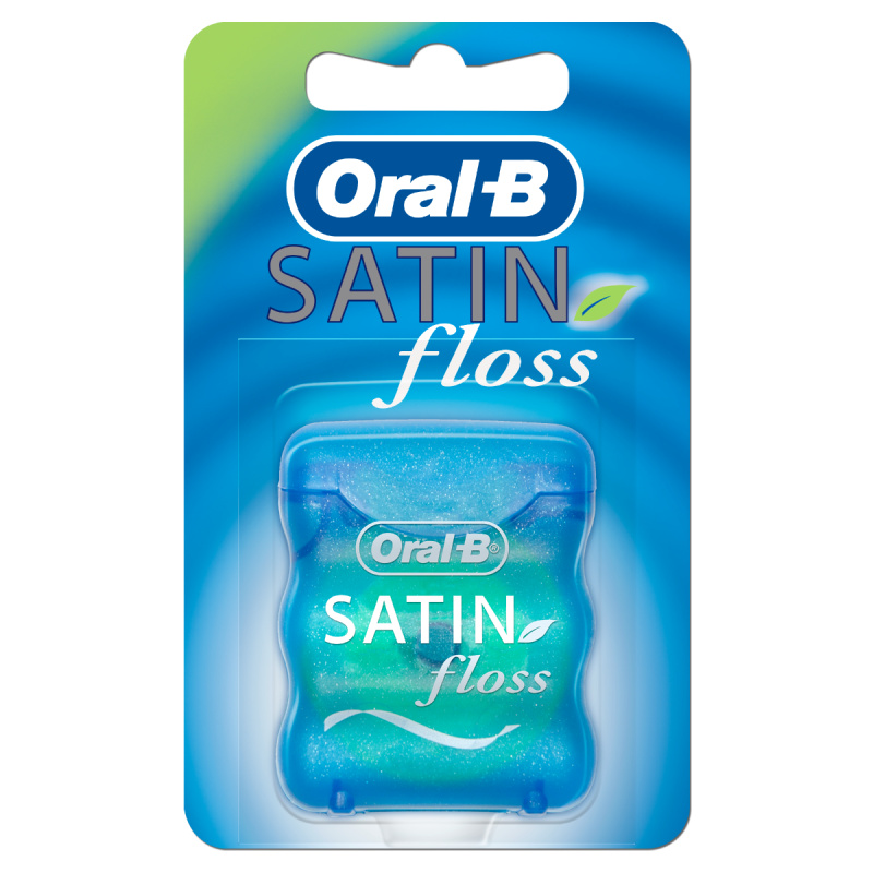 Oral B Satin Floss dentální nit příchuť Menthol 25 m