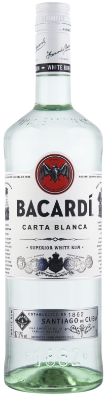 Bacardi Rum Bacardi Carta Blanca 1l