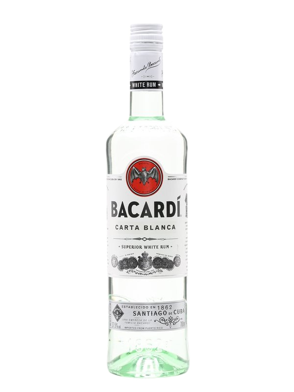 Bacardi Rum Bacardi Carta Blanca 1l