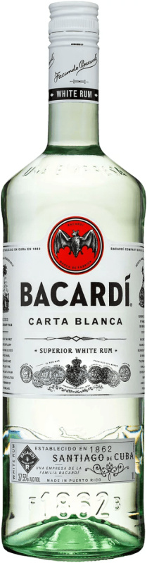 Bacardi Carta Blanca 37,5% 0,7l